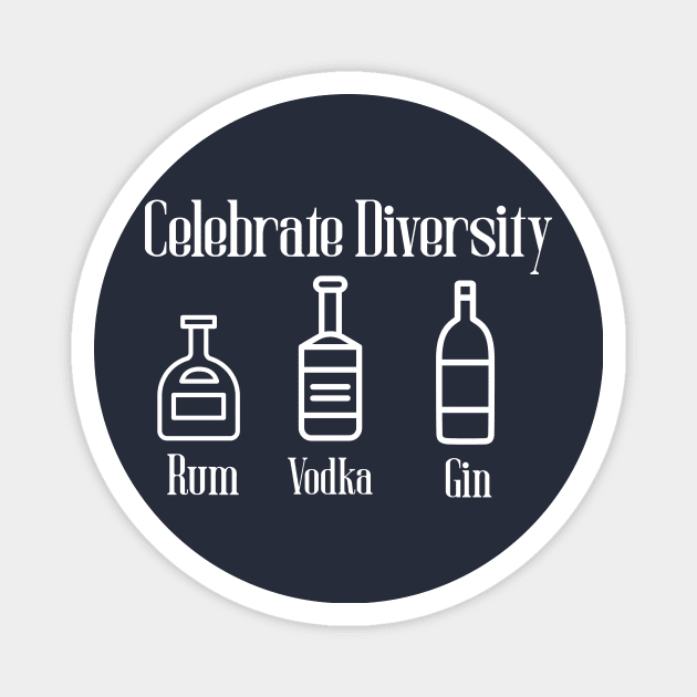 Celebrate Diversity- Spirits Edition Magnet by Eternal Experience